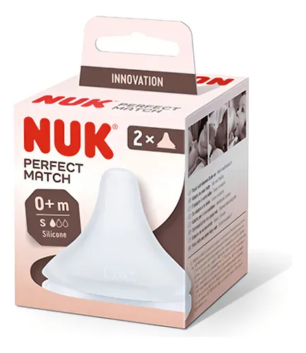 NUK TETINAS PERFECT MACTCH X2